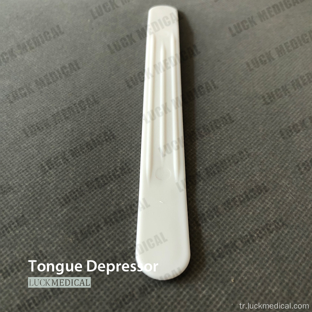 Tek kullanımlık plastik dil spatula