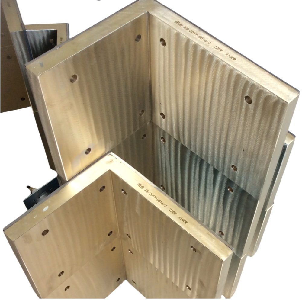 Cast copper electric heater
