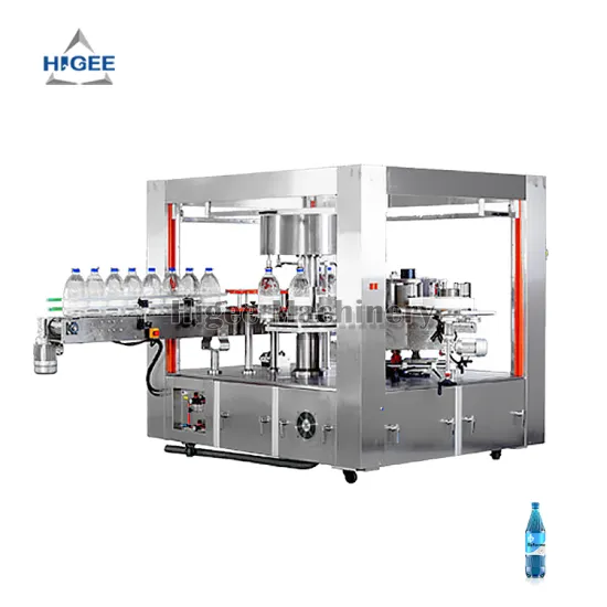 Rotary Automatic Hot Melt Glue Labeler for PET and Glass Bottles