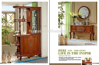 room wooden partition cabinet