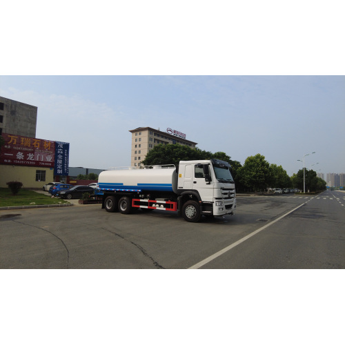 Sinotruk Howo Camión de tanque de agua de 20000 auxilios pesados