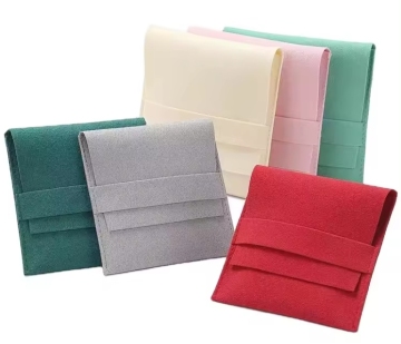 Velvet Jewelry Pouch-Custom Gift Bag for Necklaces