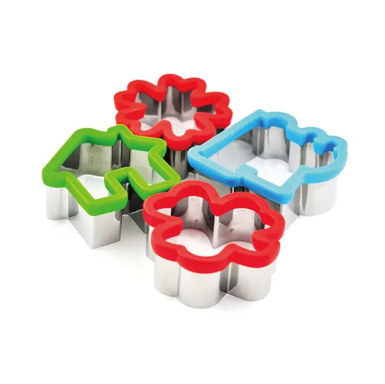 stainless steel cookies mold 4pcs