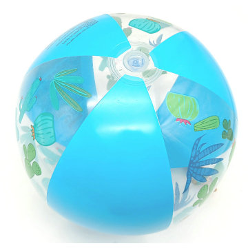 Sommer aufblasbarer bunter Wasserball