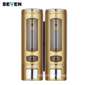 Double Liquid Shampoo Shower Gel Wall Mount Hand Soap Dispenser