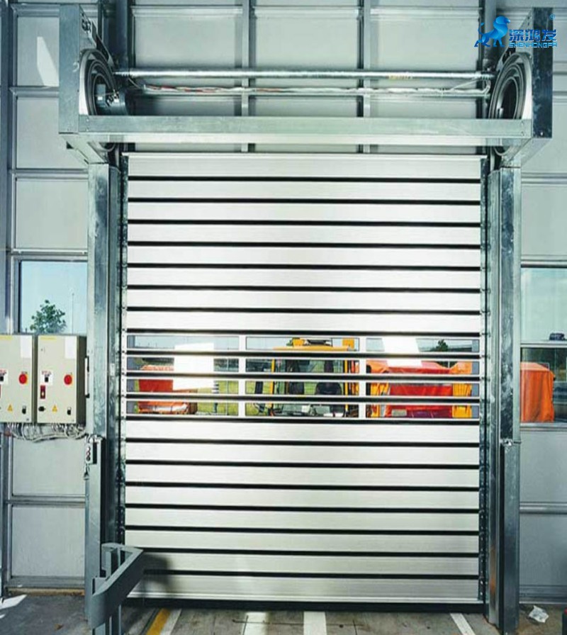 Aluminum Industrial Hard High Speed Door