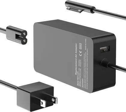 120W Laptop Charger for Microsoft - 15V 4A Adapter