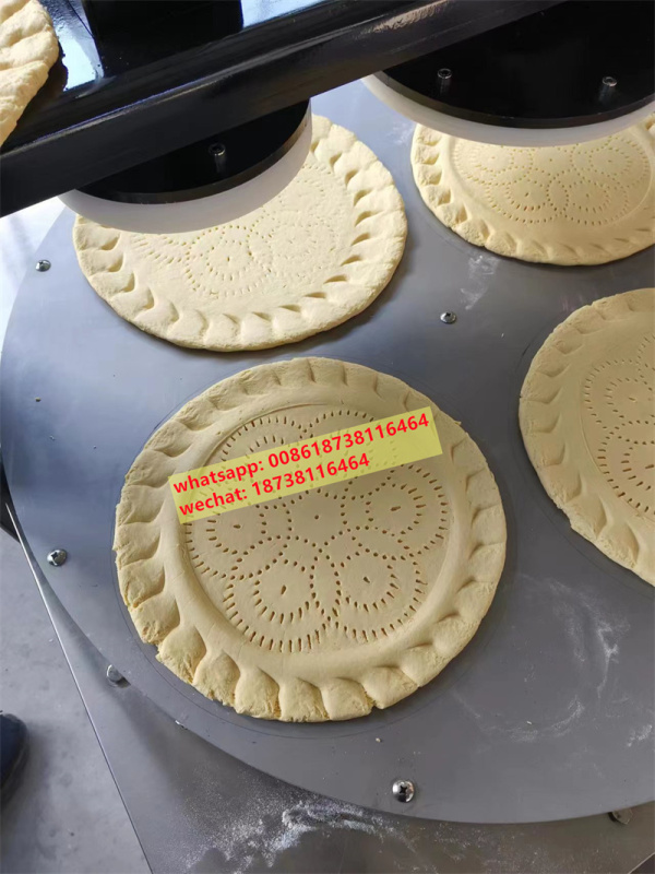 Rotary Type Pizza Crust Press Machine for Dough and Flat Bread Production