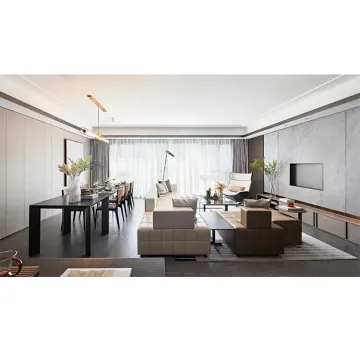 One-Stop Modern Design Furniture for Luxury Villa (Bedroom, Dining, Living Room)