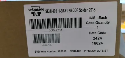 Trane SEHI-100-10-S Electronic Expansion Valves - Refrigeration Chiller Spare Parts