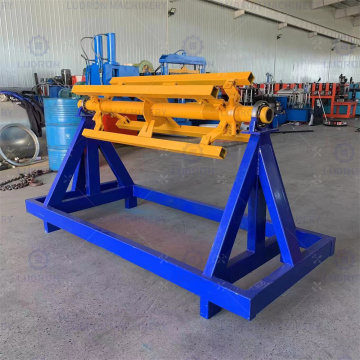 Manual Steel Coil Uncoiler for Decoiling Steel Coils with Diameter 460-550mm