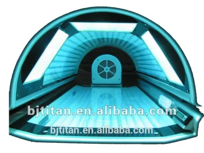 tanning equipment for tanning skin