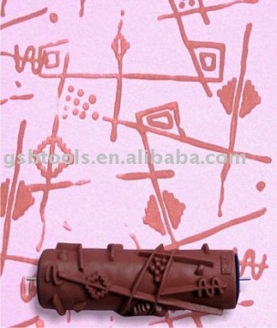 popular design decorative pattern paint roller GR-24