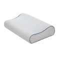 Almohada de cuello de contorno ergonómico de espuma de gel cervical