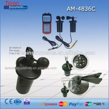 Hot selling Multifunctional Digital cup anemometer with air flow