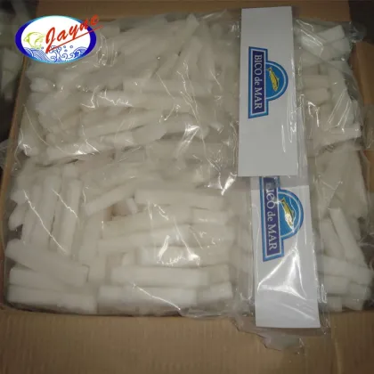 China wholesale price nutritious sliced squid strips