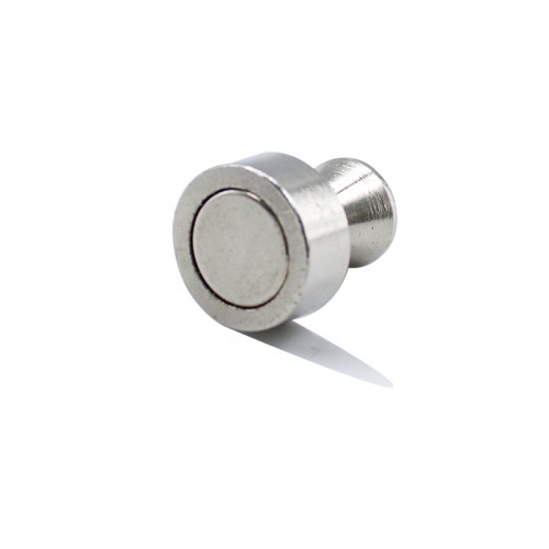 Stainless steel neodymium office push pin magnet