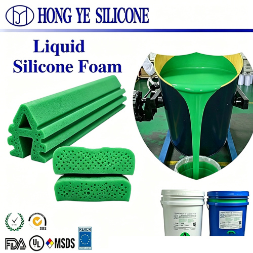 High Elasticity Liquid Silicone Foam for Industrial Sealing