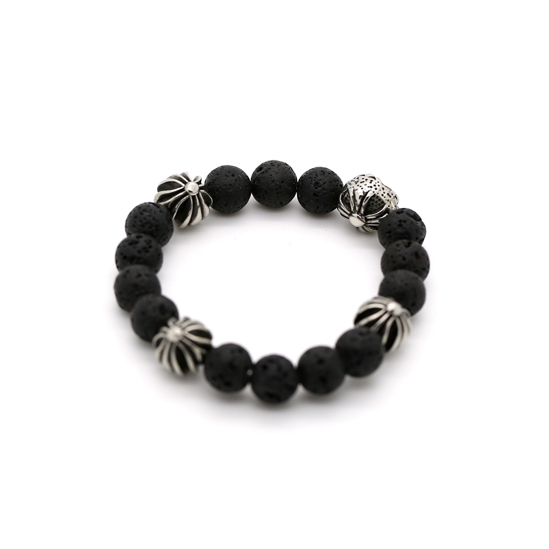 men stone bracelet