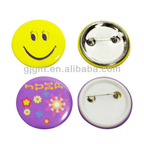 2015 hot sell promotional cheap custom round plastic badge