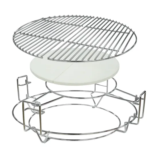 SEB KAMADO Fits for 23'' 24'' Divide &Conquer Cooking System Bbq Tools Barbecue Kit Grill Grate