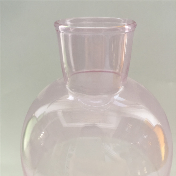 Wholesale Unique Half Colorful Glass Bottle Crystal