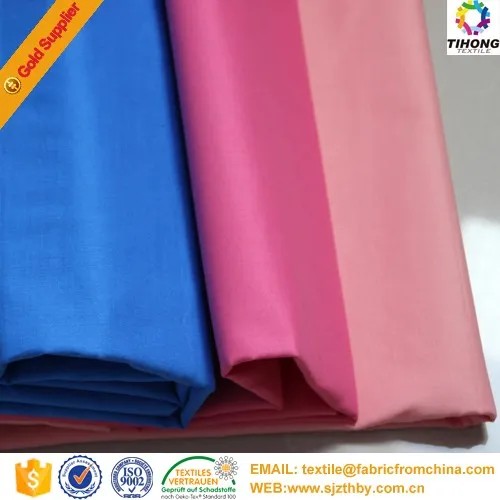 100 cotton poplin fabric plain cloth for school uniform