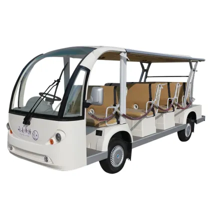Open Style Electric Mini Sightseeing Bus Car Small Electric Golf Cart