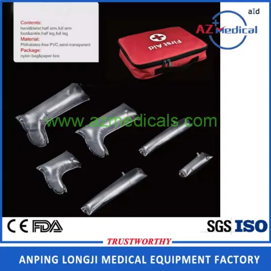 Foot Ankle Plastic Inflatable Air Splint