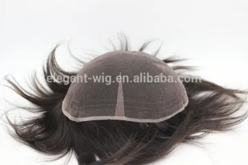 Elegant-wig indian hair men toupee facture price mono women hair toupee good looking