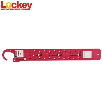 24 Hole Sliding Aluminum Lockout hasp