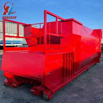 Customized Mobile Compactor Container for Waste Treatment and Garbage Compaction