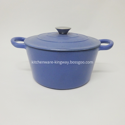 22cm enameled Cast Iron Casserole Saucepan