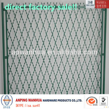 Anping Wanhua--450mm/730mm/980mm concertina welded razor barbed wire mesh