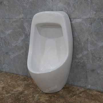 Top Spud Flush Valve Waterless Hanging Toilet and Ceramic Urinals with Installation Screws