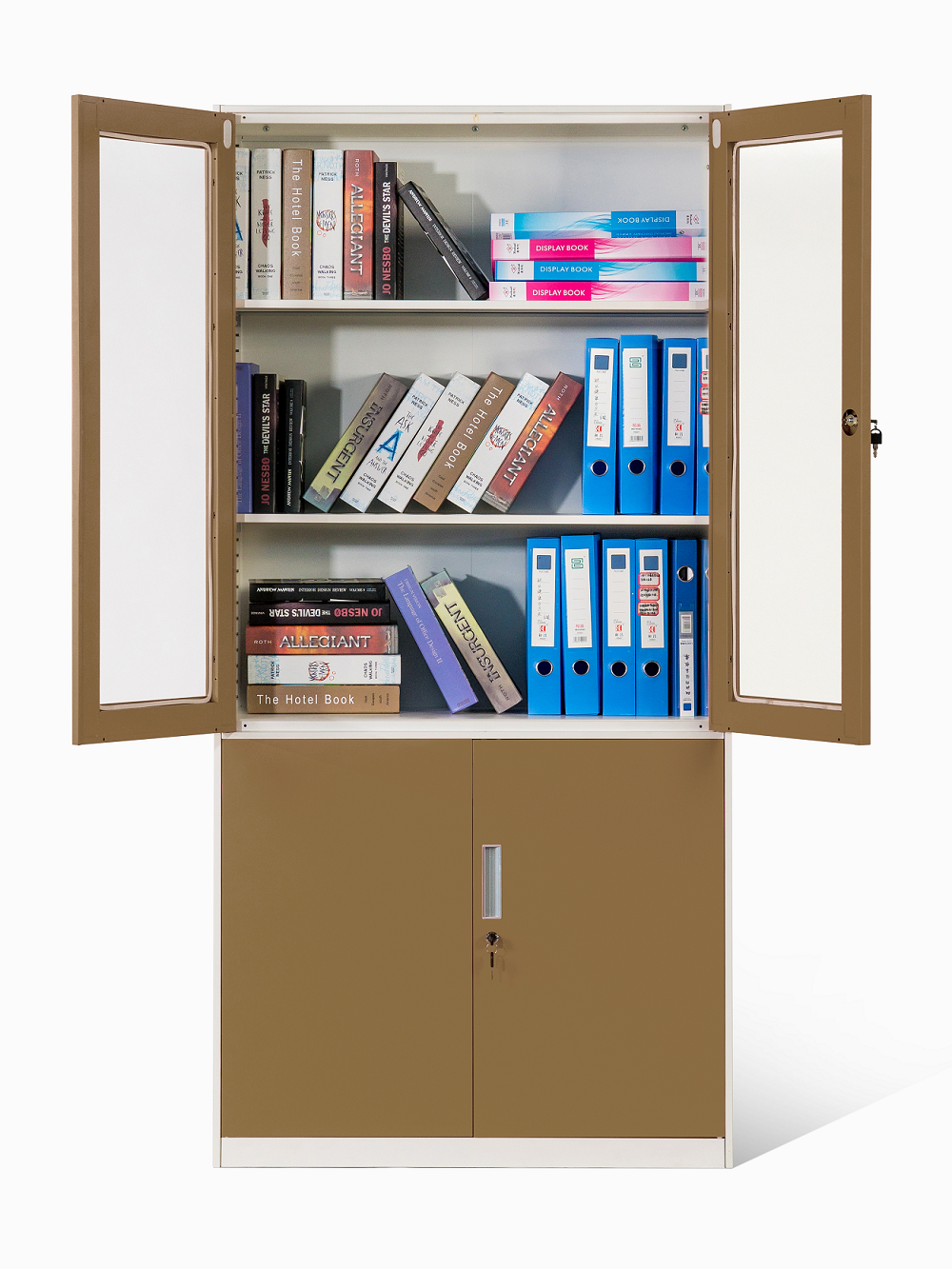 Steel Office File with Glass Doors China Manufacturer