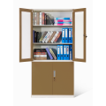 Steel Office File Cabinets with Glass Doors