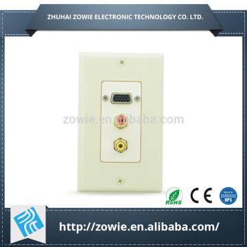 Plastic Decora type TV wall plate