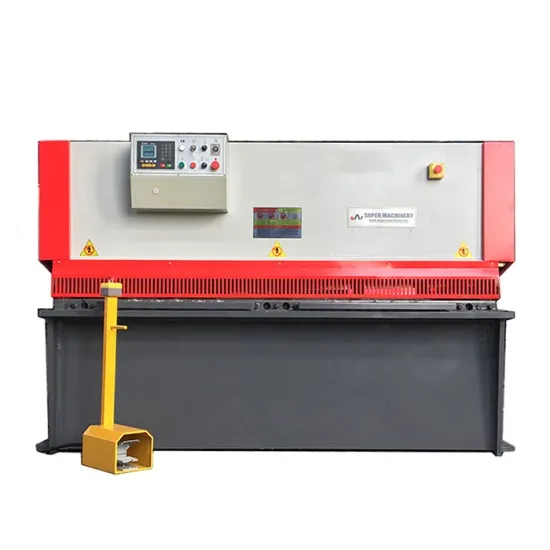 Metal Hydraulic Swing Plate Shearing Machine