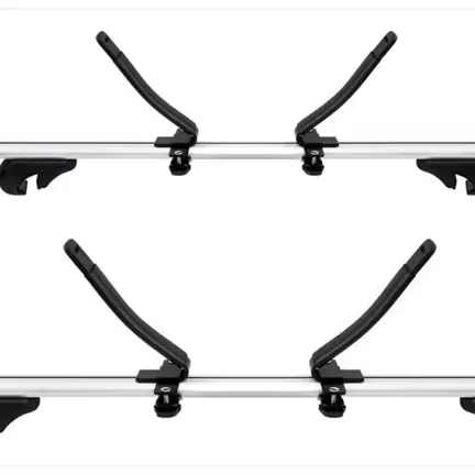 SIAMPLE Aluminum Frame 4x4 Plastic Canoe Kayak Car Roof Rack: Your Ultimate Outdoor Gear Carrier Solution