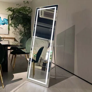 Touch Sensor Full-Length Mirrors: Ideal for Bathroom, Bedroom, Living Room & Entryway Décor
