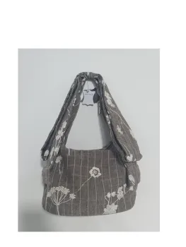 Original design canvas bag large-capacity student shoulder bag casual all-match