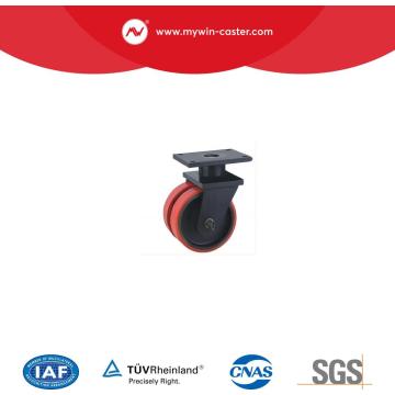 Mywin Ploypropylene Wheel and Ductile Iron Extra Heavy Duty Casters with Swivel Plate