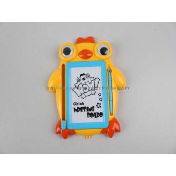Plastic penguin shape cartoon drawing board for kid
