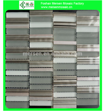 New products glass mosaic tile patterns SJ9101
