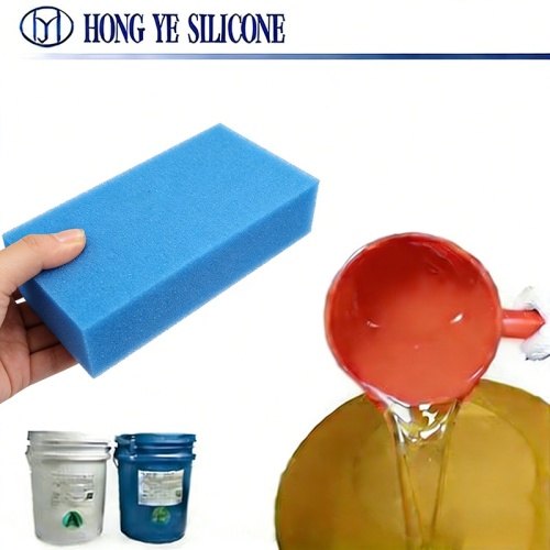 Lightweight Foamed Silicone with Air Cells
