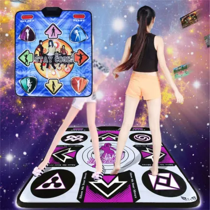 Single user Dance Mats Non-Slip Dancers Step Pads Sense Game English For PC TV Esterilla De Danza Somatosensorial Dance Pad