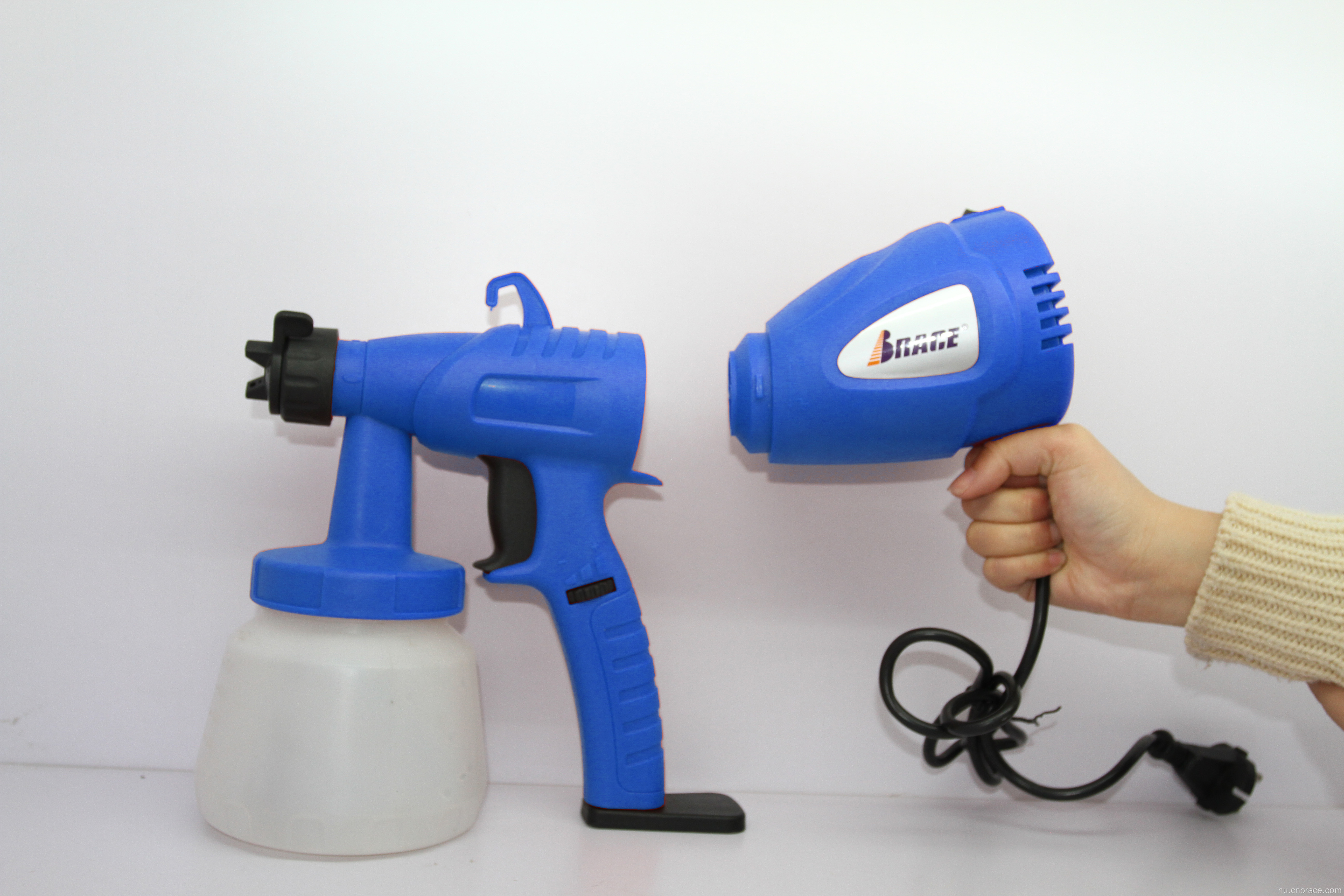 Hordozható HVLP kézi elektromos festék spray -e