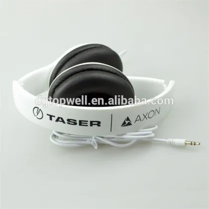 custom pantone folding wired headphone