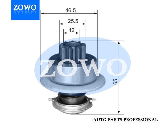 54 9130 Starter Brndix 9t Bosch